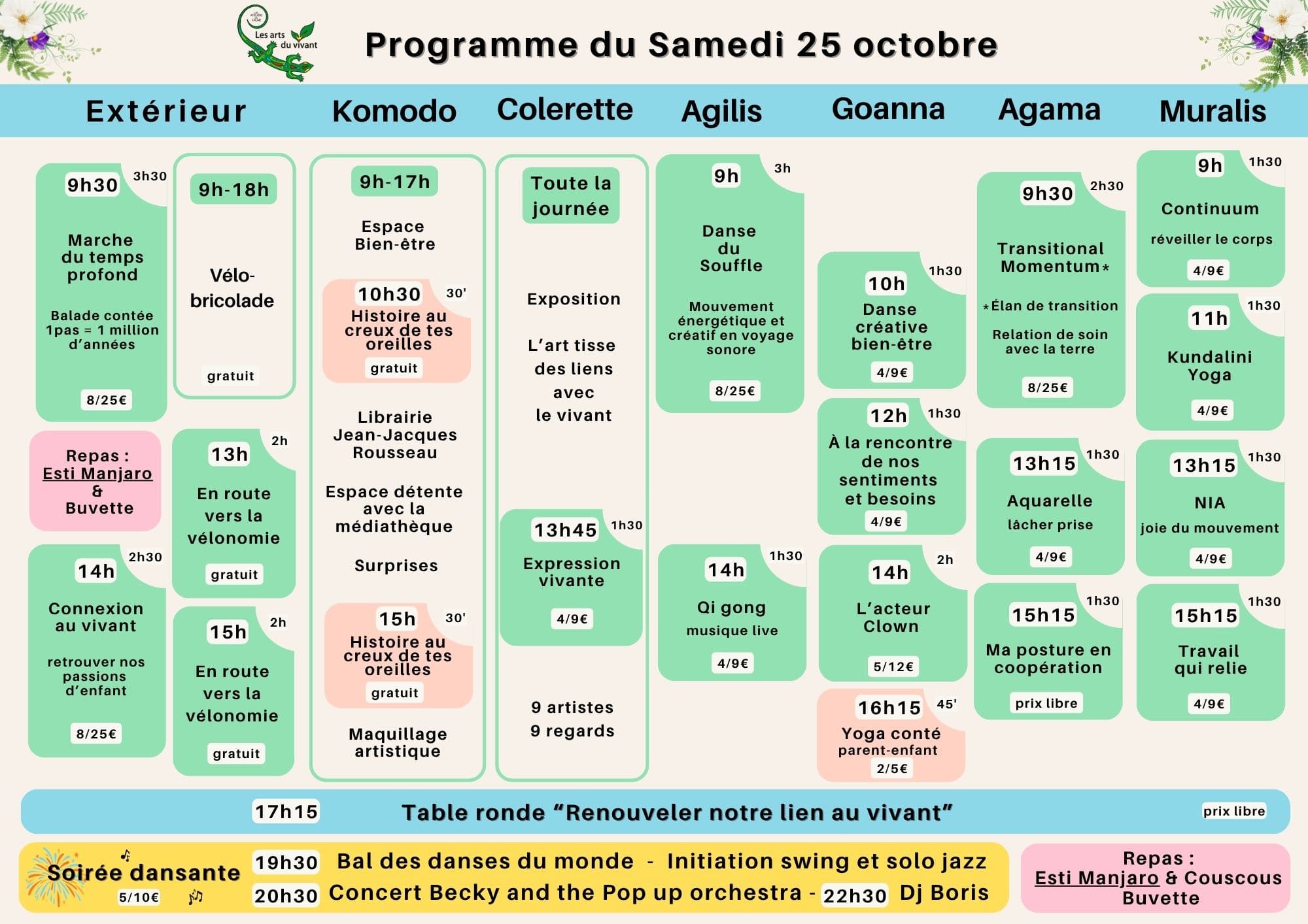 festival les arts du vivant Becky  les ateliers du calme bassens